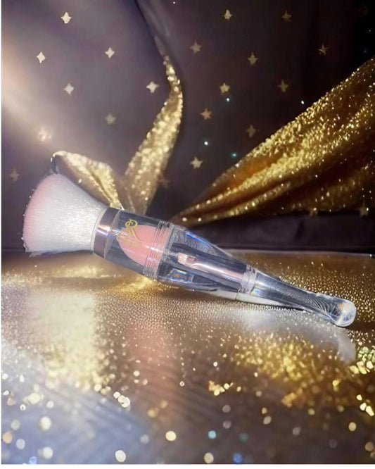 Multifunctional 3 in 1 Double Ended Make-up Brush