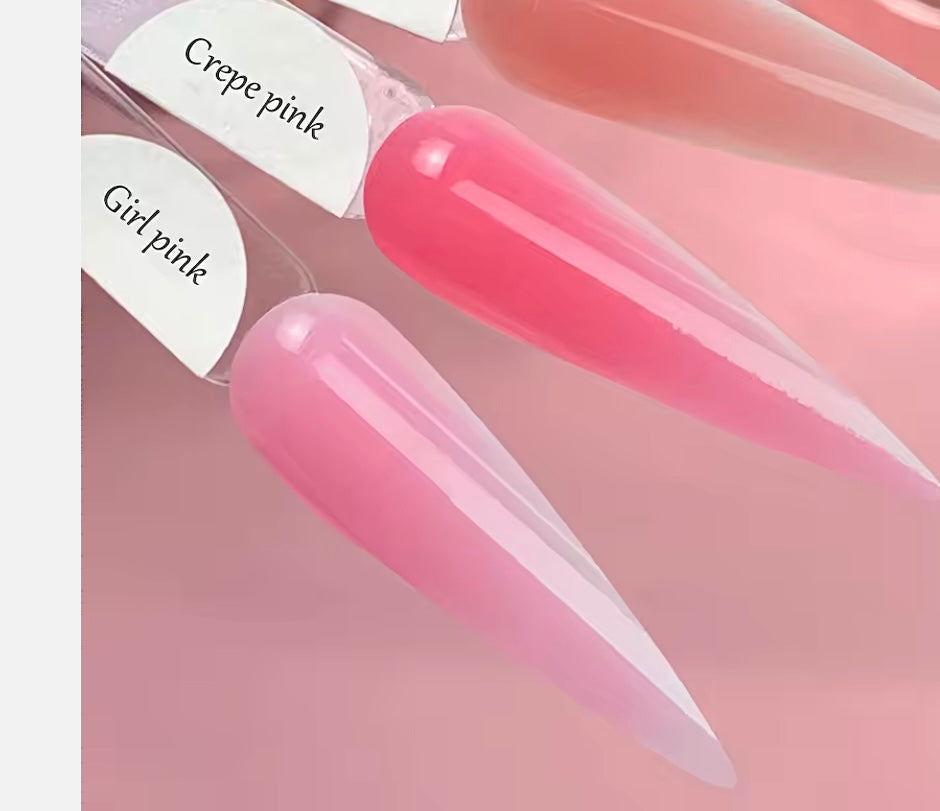 Crepe Pink Acrylic