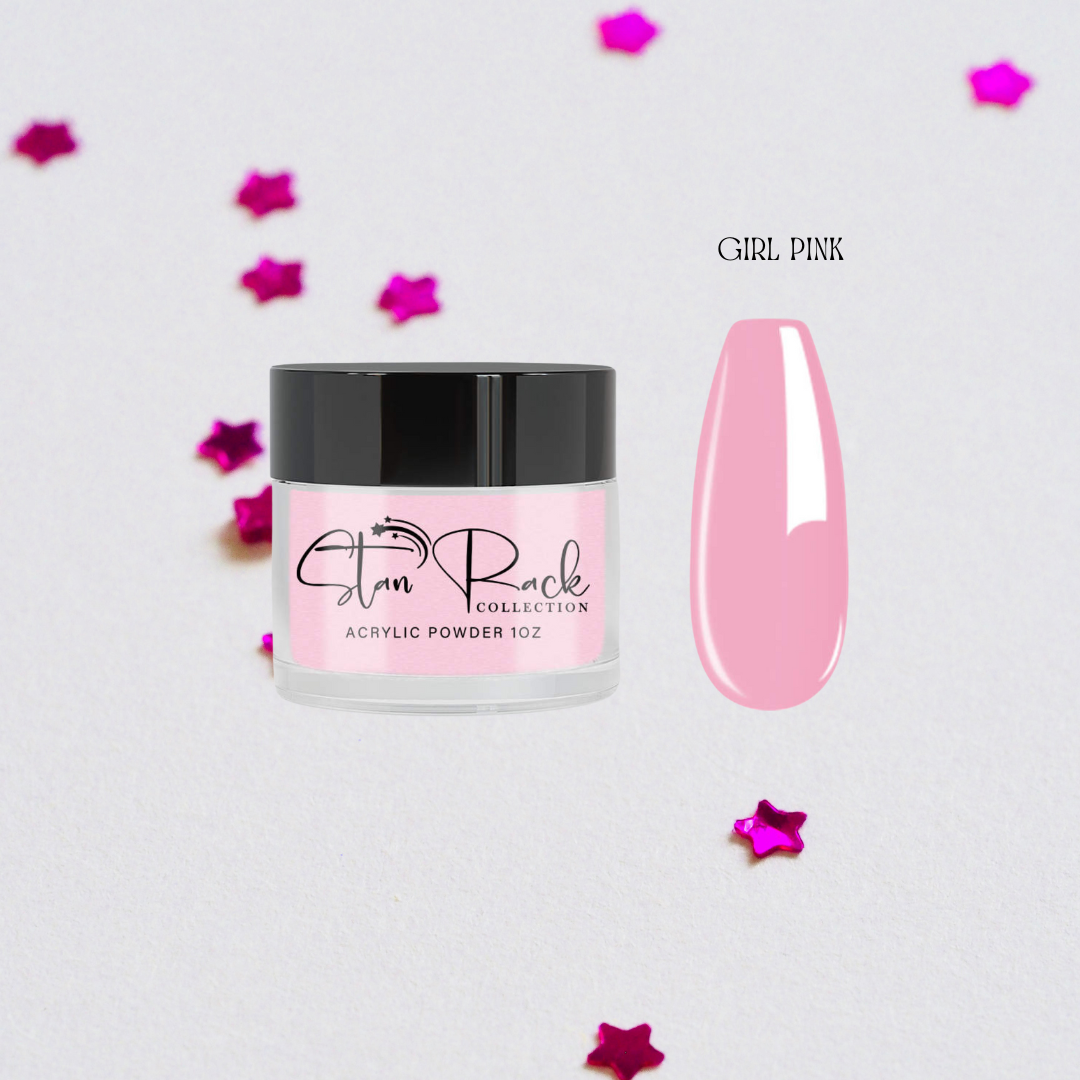 Girl Pink Acrylic