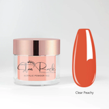 Clear Peachy Acrylic
